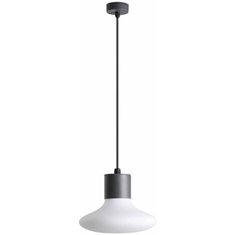 Faro Blubs Lampada a sospensione da soffitto per esterni grigio scuro 1x E27 IP44