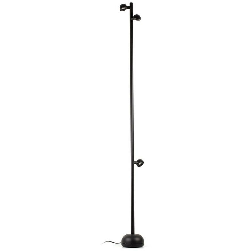 Faro brot - Integrated led Floor Lamp Multi Arm Black, 2700K