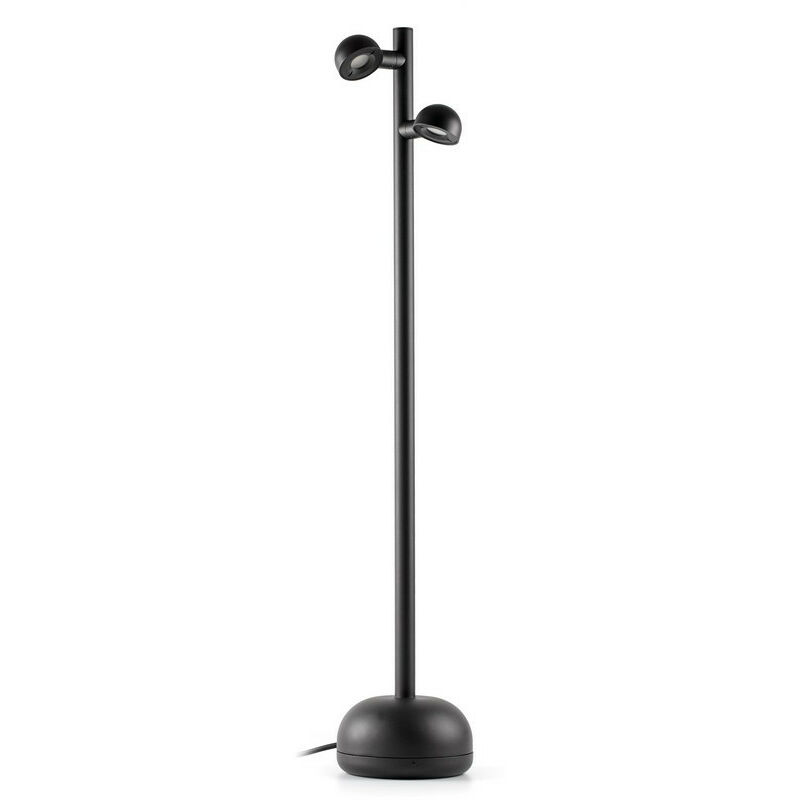 Faro Barcelona - Faro brot - Integrated led Floor Lamp Multi Arm Black, 2700K