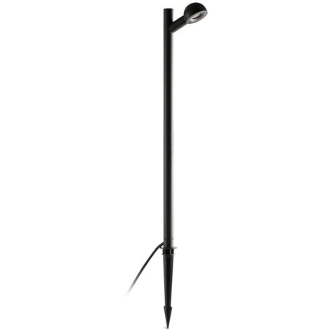 Faro BROT Picchetto da esterno da 60 cm Nero 2700K IP65