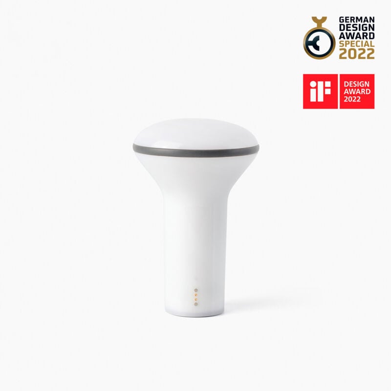 Faro Buddy Tragbare Lampe Grau 3W 3W 2700K