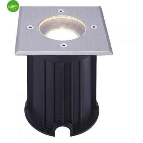 Faro Carrabile Quadro Pavimento Green Light GU10 Brionne