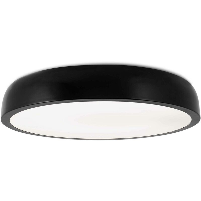 Faro Cocotte-S - led Flush Ceiling Light Black 30W 3000K