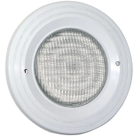Faro completo in abs c/lampada led bianco 17W 12V
