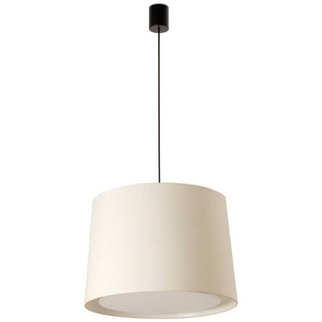 Faro CONGA - Lampes de table Lampe de table cylindrique blanche, E27