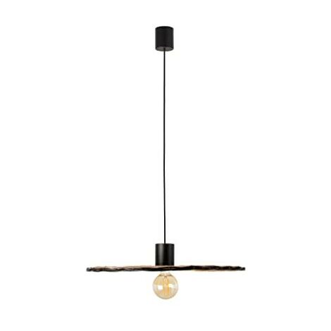 Faro COSTAS Suspension en rotin noir mat Ø600