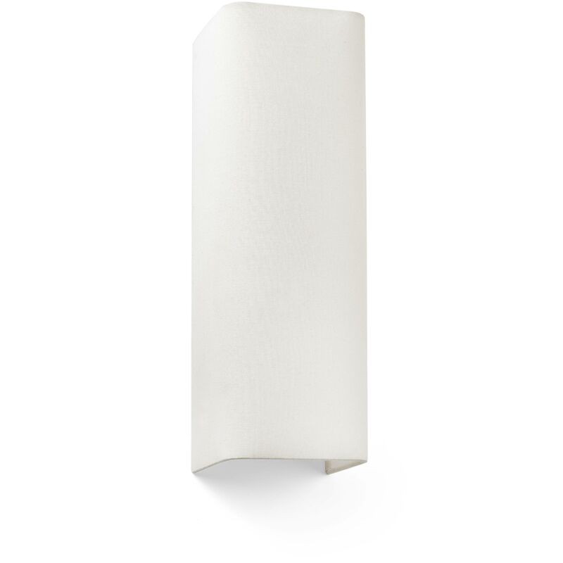 Faro - Cotton Beige Square Wall Light 370x 125x 105 2x E27