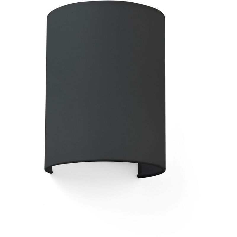 Faro Barcelona - Faro - Cotton Black Round Wall Light 200x 150x 120, E27