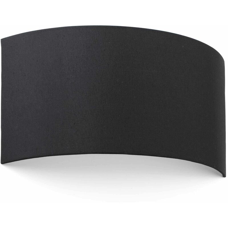 Faro - Cotton Black Round Wall Light 375x 200x 115, E27