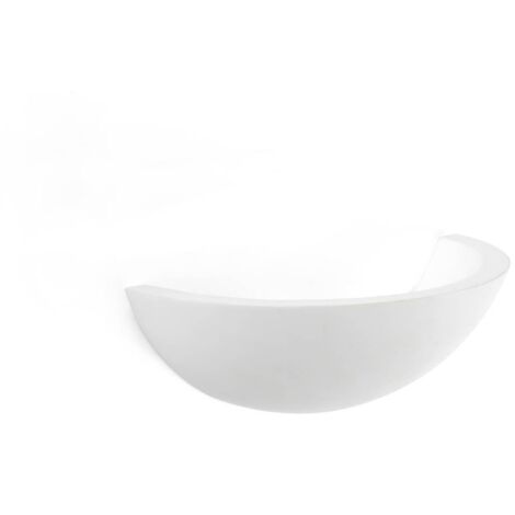 Faro COVE - Applique LED da parete in gesso integrato, bianco, 3000K