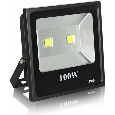 FARO DA Esterno Faretto Proiettore LED SMD 100W Watt SLIM IP66 220V.33400