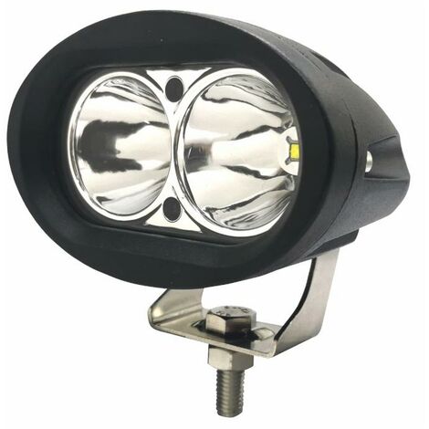 Faro da lavoro 2 LED CREE a lungo raggio freddo 20W IP67