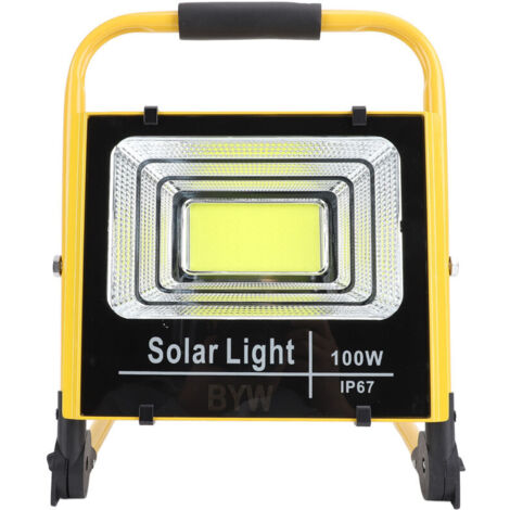 Faro da lavoro a LED Eosnow, 100W, 20.000 lm, 6.000K, impermeabile IP67, ricaricabile, portatile, spina europea.