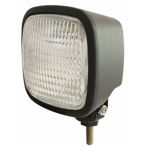 Faro da lavoro alogeno 124x124mm