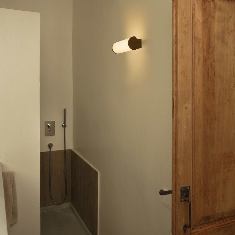 

Faro Barcelona - DANUBIO Aplique de pared bronce 9W - BRONCE