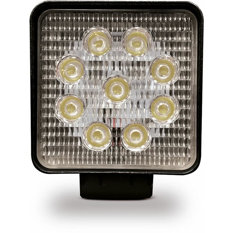 

Faro de trabajo 9 led 2150 lm 10-80v 27w cuadrado 60º - Goodyear