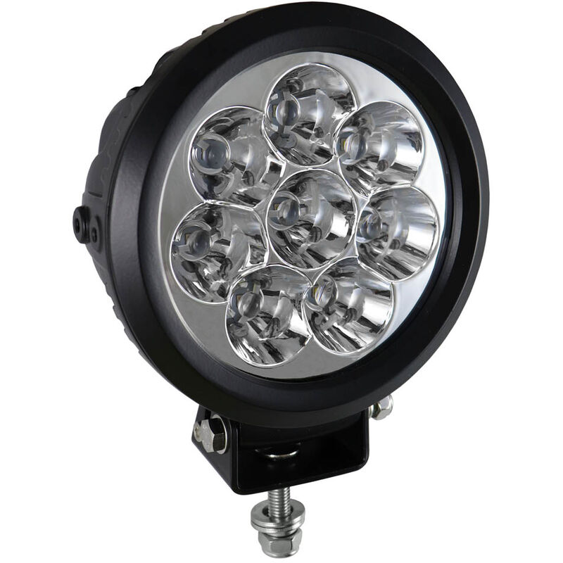 

Jbm 53051 Faro De Trabajo De 8 Leds 80W Redondo Luz Concentrada