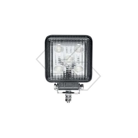 Faro de trabajo led 1200 lumen redondo para tractor agrícola