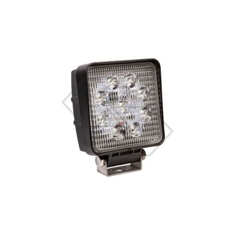 Faro de trabajo led 2000 lumen redondo para tractor agrícola