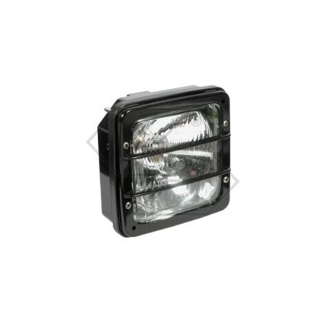 Faro delantero COBO 140x140x112mm 3 luces para cabina de tractor agrícola