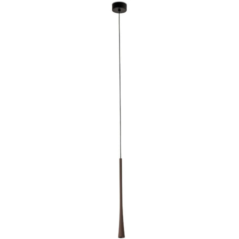 Faro Diana 40 Lámpara colgante de techo LED integrada marrón oscuro 2700K