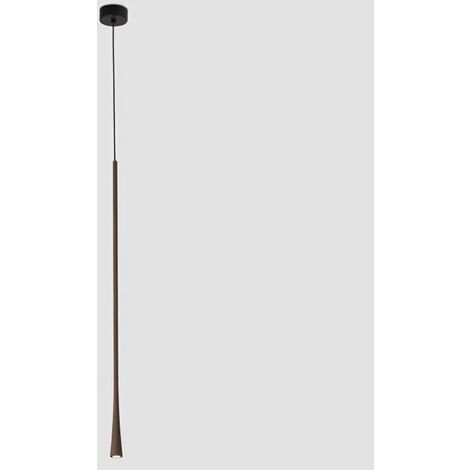 Faro Diana 80 Lámpara colgante de techo LED integrada marrón oscuro 2700K