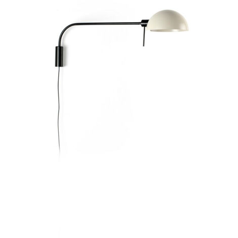 Faro DOMINICA Lámpara de pared tipo cúpula extragrande beige