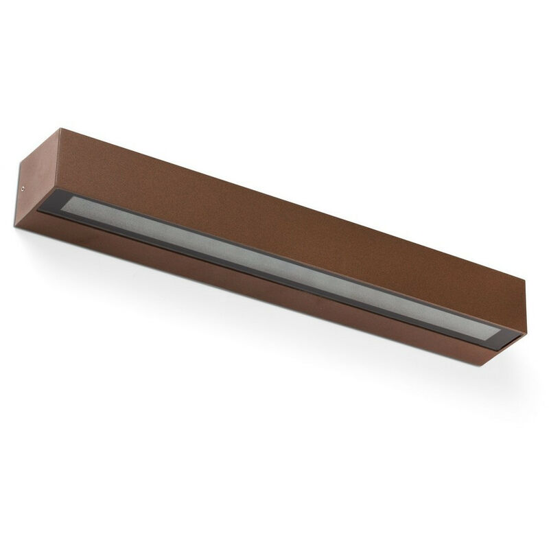 Faro DORO-28 - Integrated LED Up Down Lighter Outdoor Wall Light Brown, 3000K, IP65