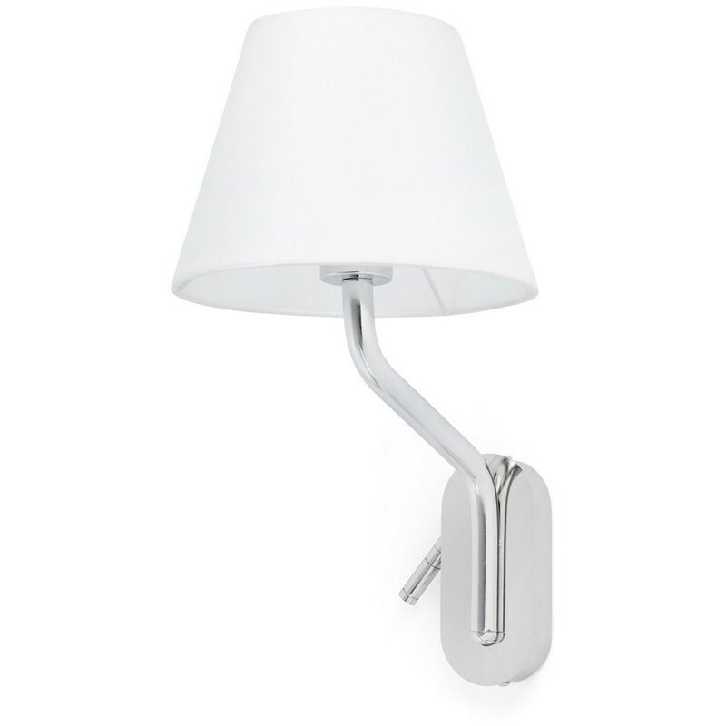 Faro Barcelona - Faro eterna - Reading Light Wall Light Chrome, E27