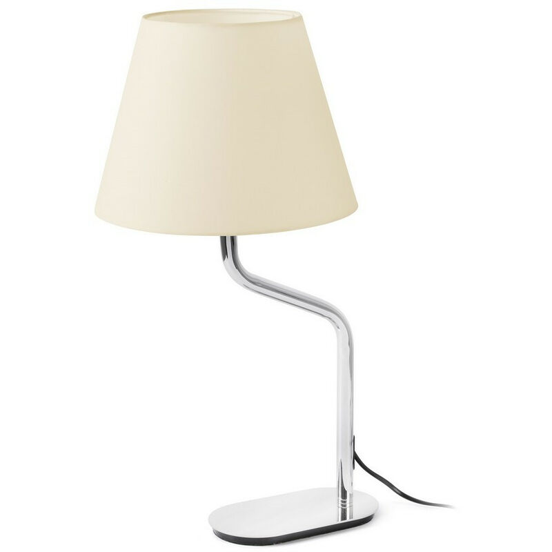 Faro ETERNA - Table Lamp Round Tapered Beige, E27