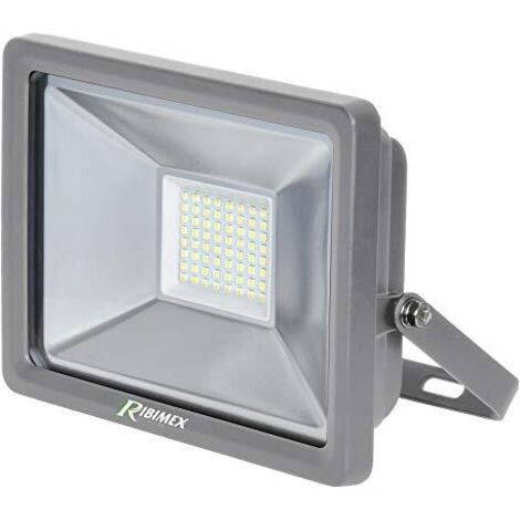 Faro faretto proiettore 128 led 100W 220V IP6 in alluminio con staffa fissaggio