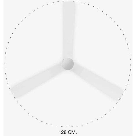Faro Faro 33487 Bianco Ventilatore Per Soffitto Bianco Nassau