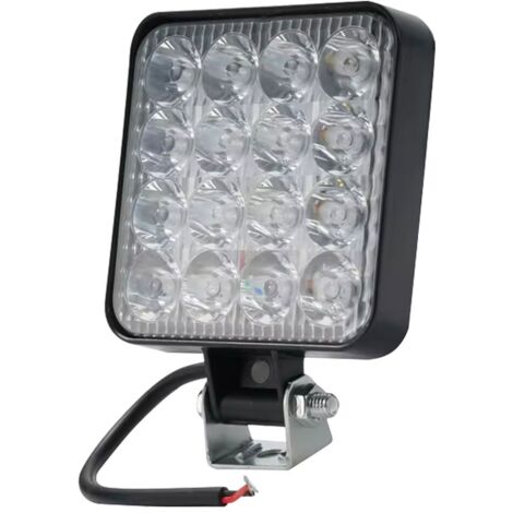 FARO FENDINEBBIA QUADRATO PER AUTO 16 LED - 48 W - LM 1800