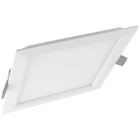 Faro Flat Led Cuadrado Slim empotrado Osram 6W 4000K 430lm Blanco DWLSSQ1056840G2