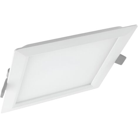 Faro Flat Led Quadrato Slim ad incasso Osram 18W 4000K 1530lm Bianco DWLSSQ21018840G2