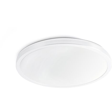 Faro Foro - Plafonnier LED Salle de Bain Blanc IP44