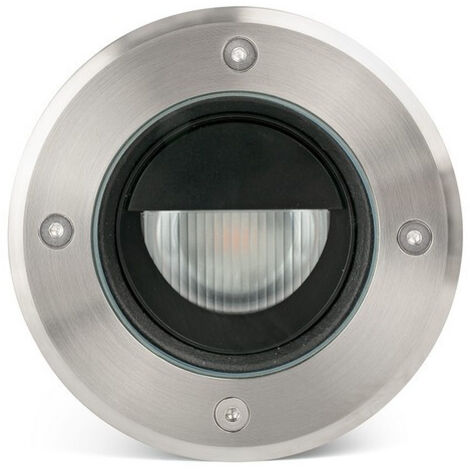 Faro GEISER Applique Encastrable Extérieure 13cm Inox Satiné 3000K IP67