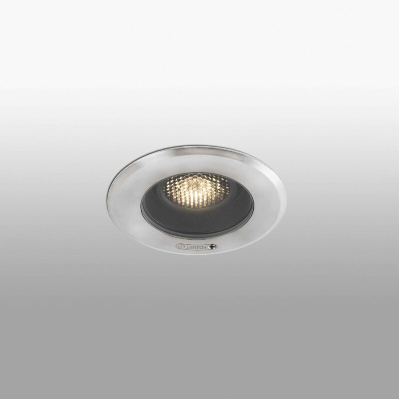 Faro Geiser - Outdoor led Recessed Ceiling Light Tiltable 1x GU10 IP67