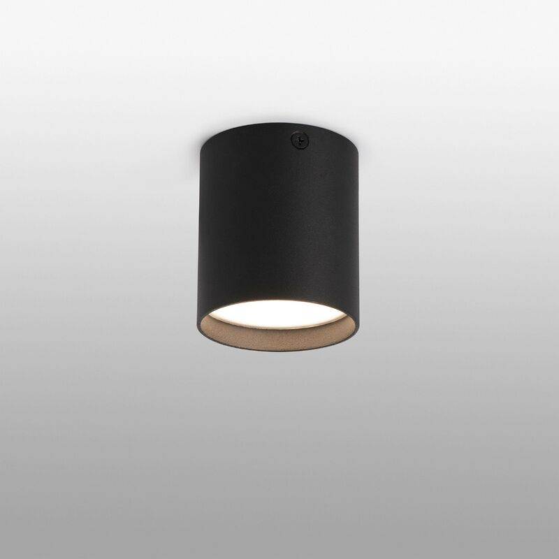 Faro Barcelona - Faro Haru - led Surface Mounted Ceiling Black 6W 3000K