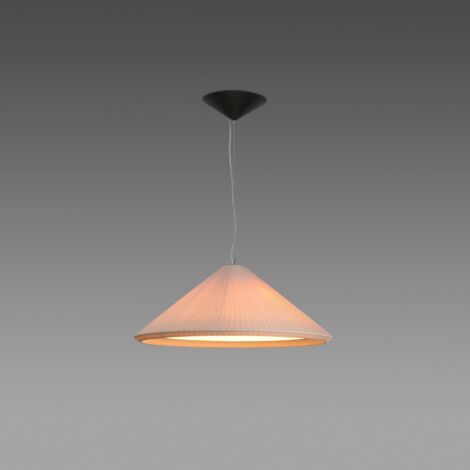 Faro Hue-In - Lámpara colgante de techo tipo domo pequeño con 3 luces, color marfil, E27