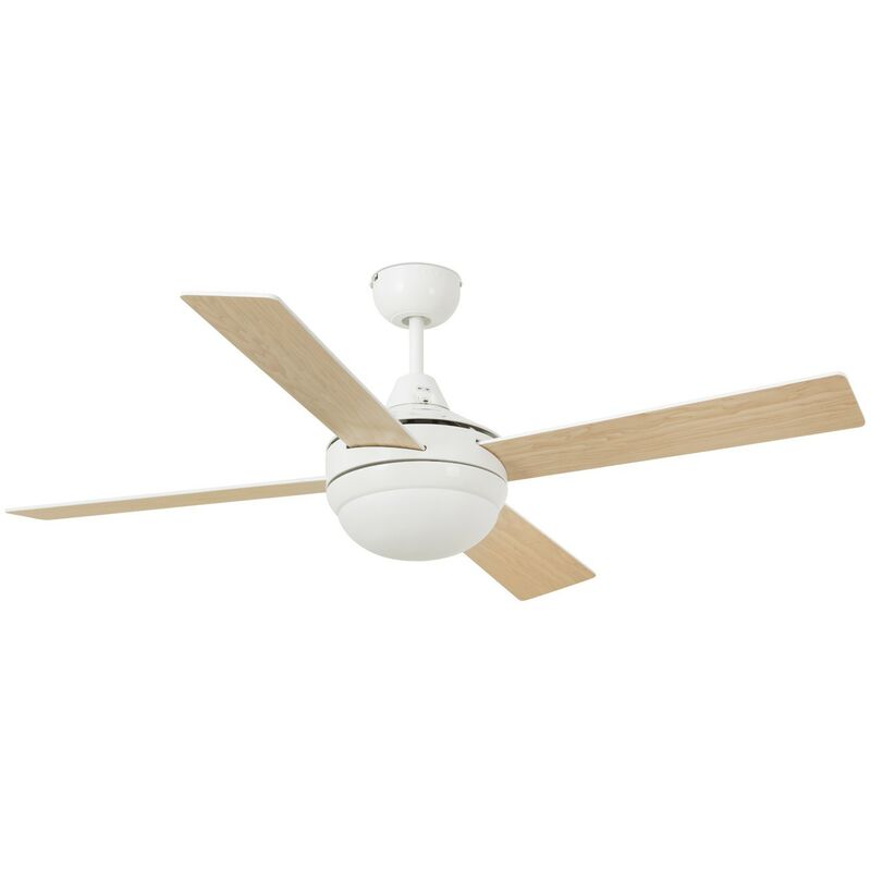 

Faro Barcelona - Ventilador de techo con luz Icaria 33700 - BLANCO