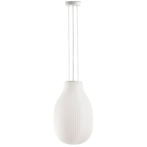 Faro ISABELLE 31cm Globe Pendel-Deckenleuchte Mattweiß