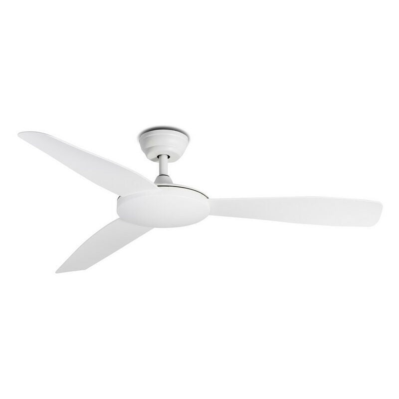 Faro islot - White Ceiling Fan With dc Motor Smart - Remote Included