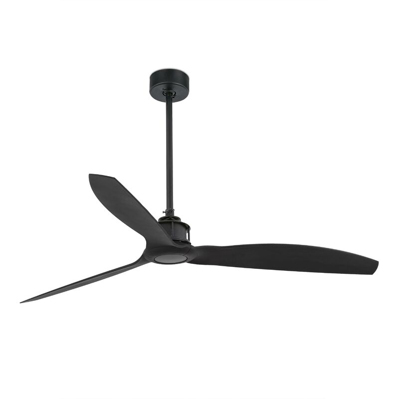 Faro Eter Matt black ceiling fan 3 Blades with dc motor