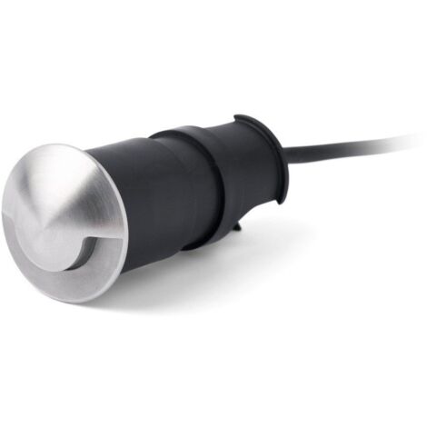 Faro Kane LED-Bodeneinbauleuchte für den Außenbereich, mattes Nickel, 2700 K, IP67 – eine Richtung