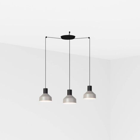 Faro KOMBO - Cluster Anhänger Decke Hellgrau, E27