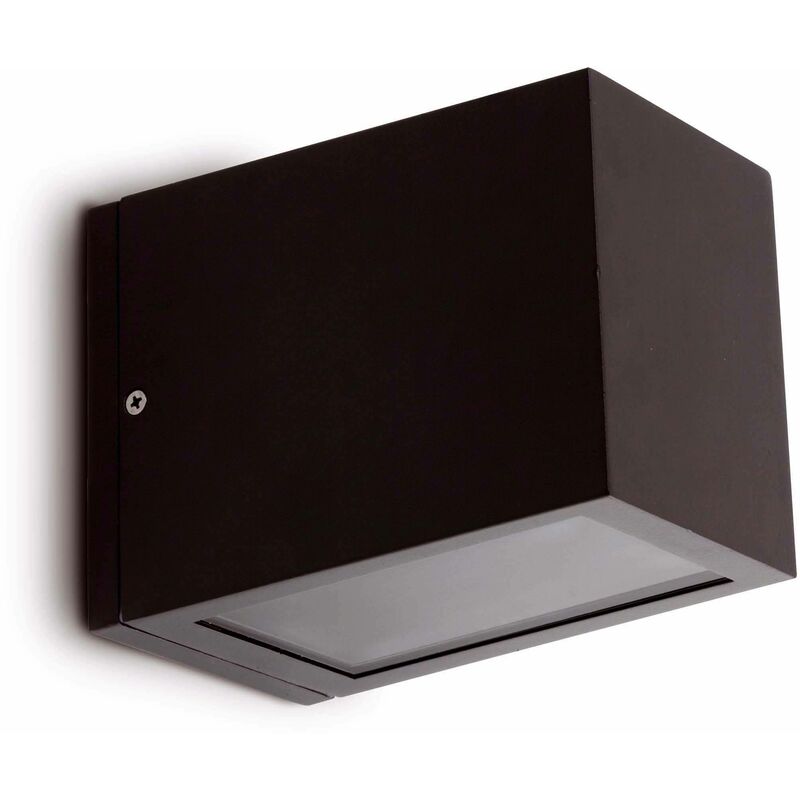 Faro Lacre - 1 Light Outdoor Wall Light Dark Grey IP54, E27