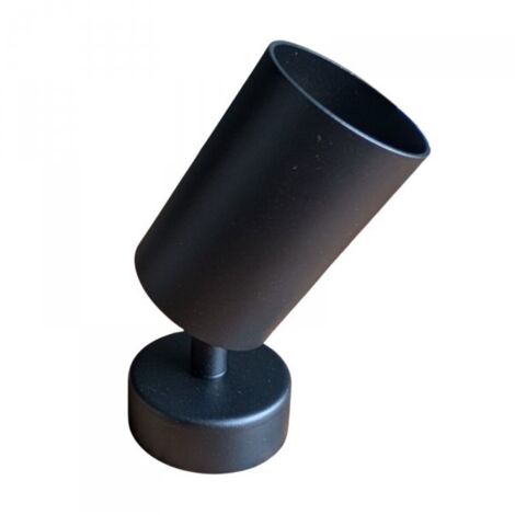 Faro Lampada Led Da Soffitto Parete GU10 Orientabile Colore Nero