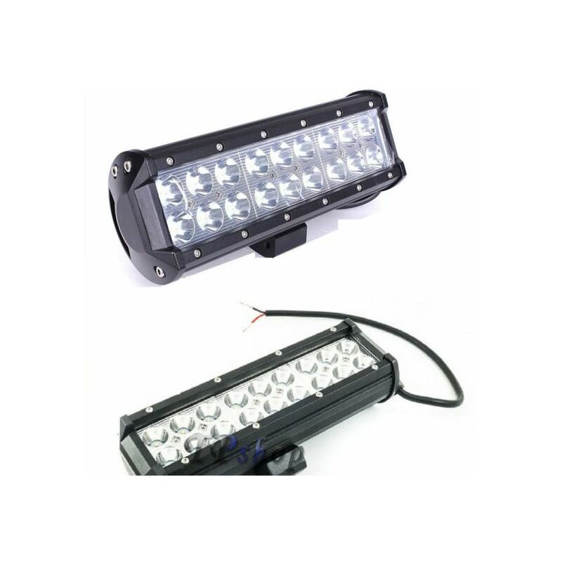 Faro lampada supplementare profondita auto fuoristrada 12V 18 led 54W 6000K IP68