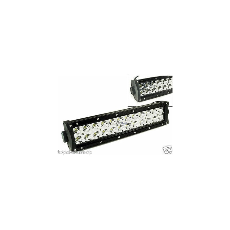 Image of FARO LAMPADA SUPPLEMENTARE PROFONDITA AUTO FUORISTRADA 12v 24 LED 72W 6000K